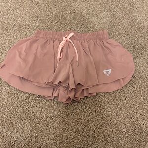 Blush Athletic Shorts for Women